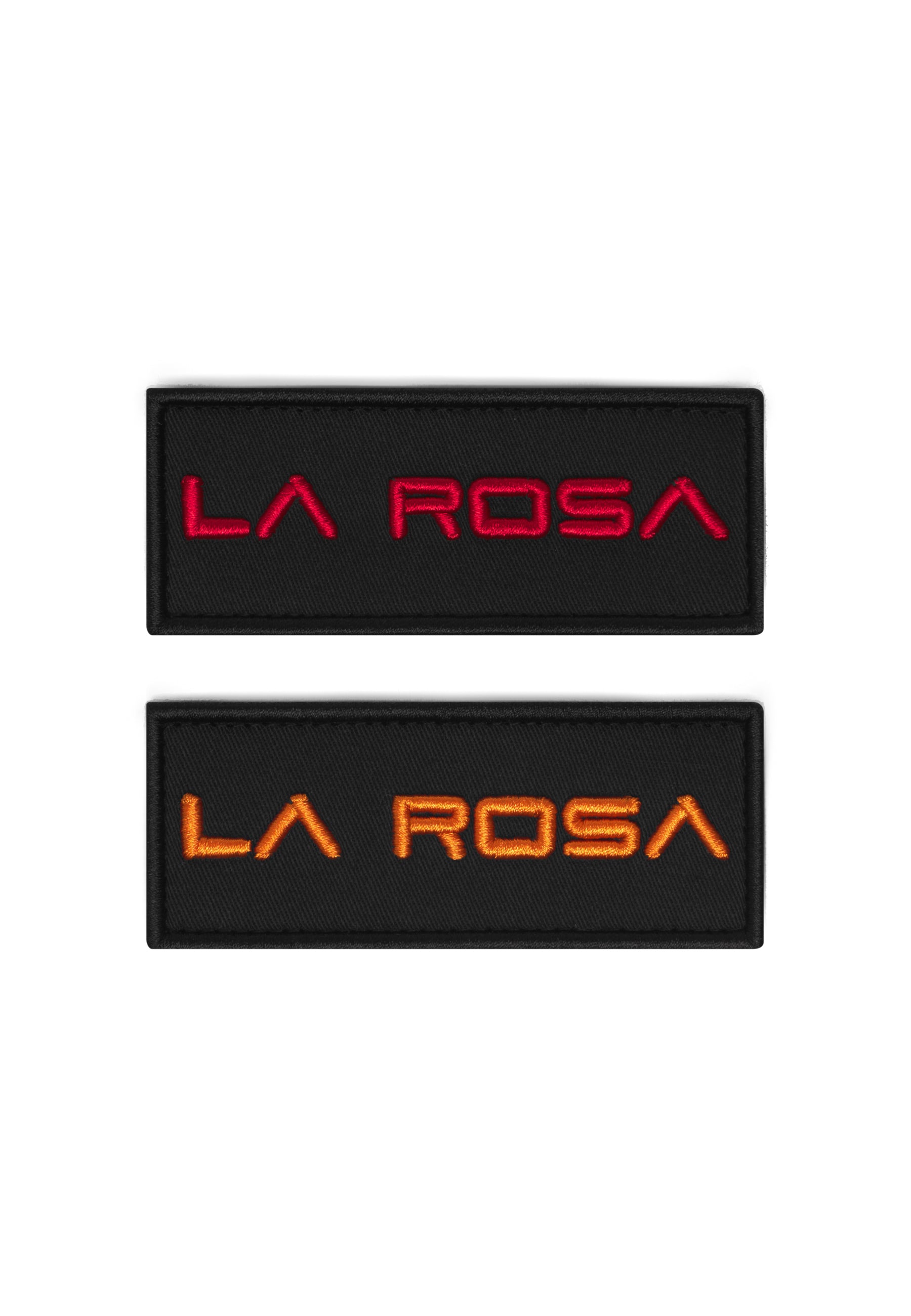 LA ROSA BADGE TRUCKER BASEBALL CAP - BLACK