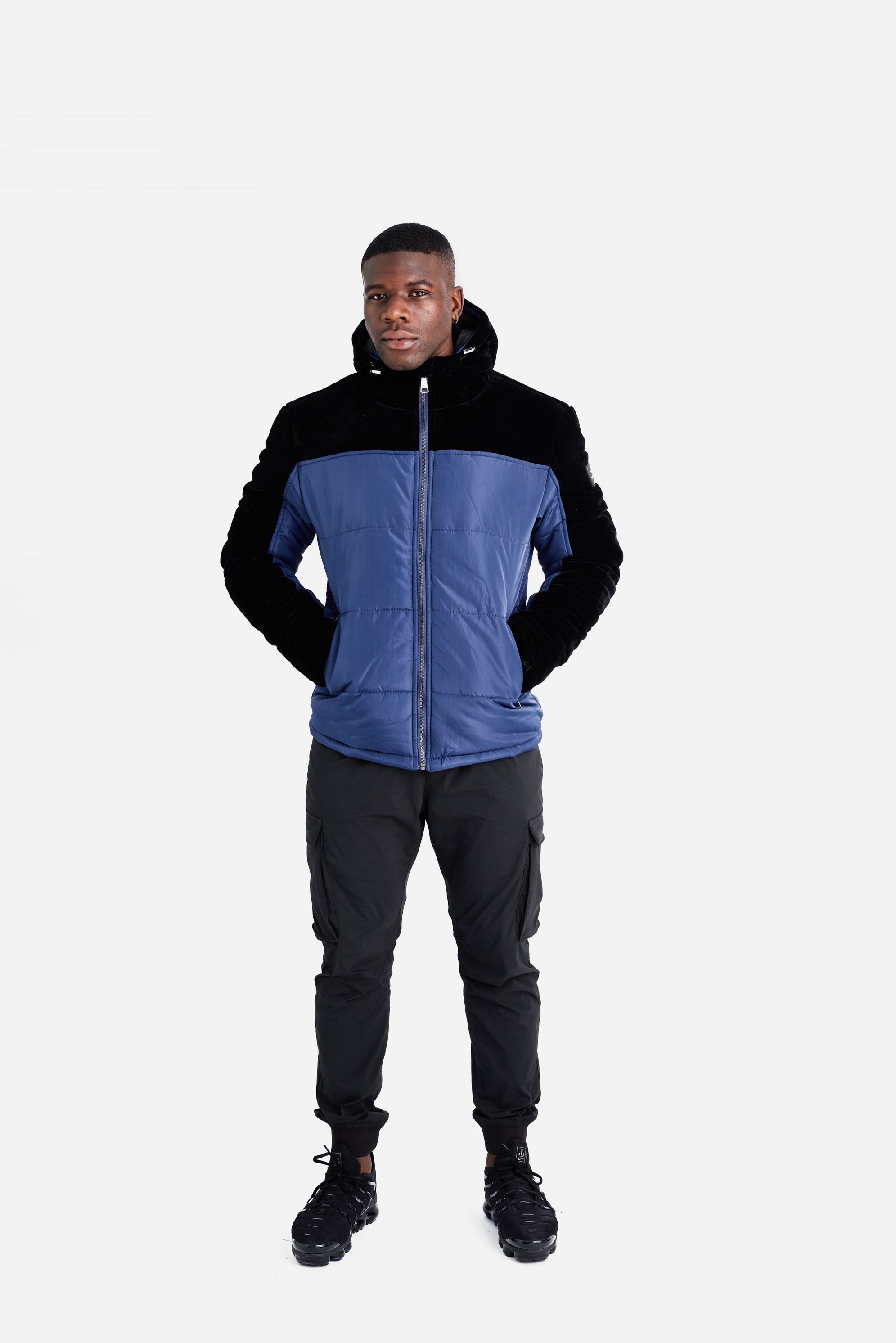 DOWN JACKET - Blue Velvet