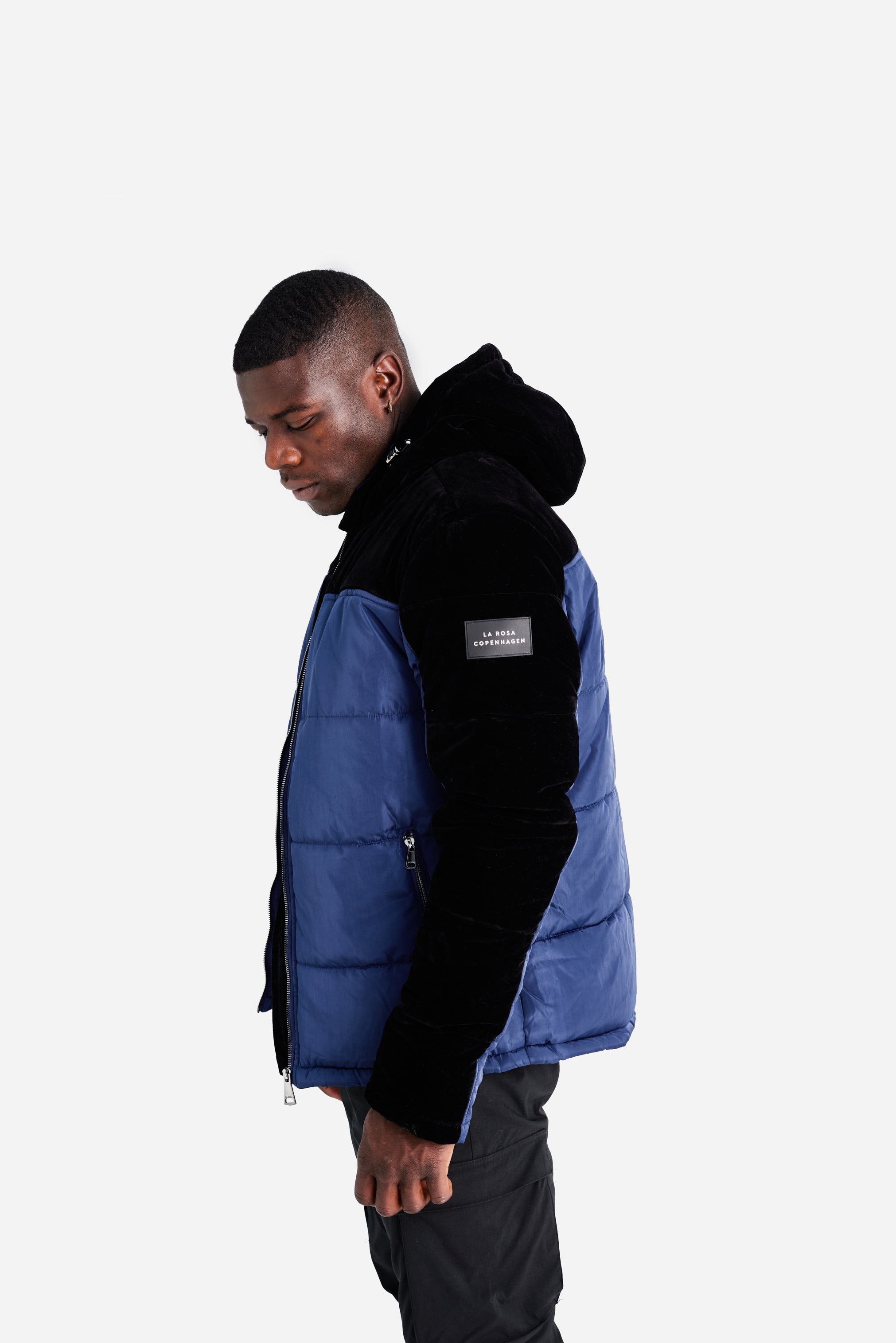 DOWN JACKET - Blue Velvet