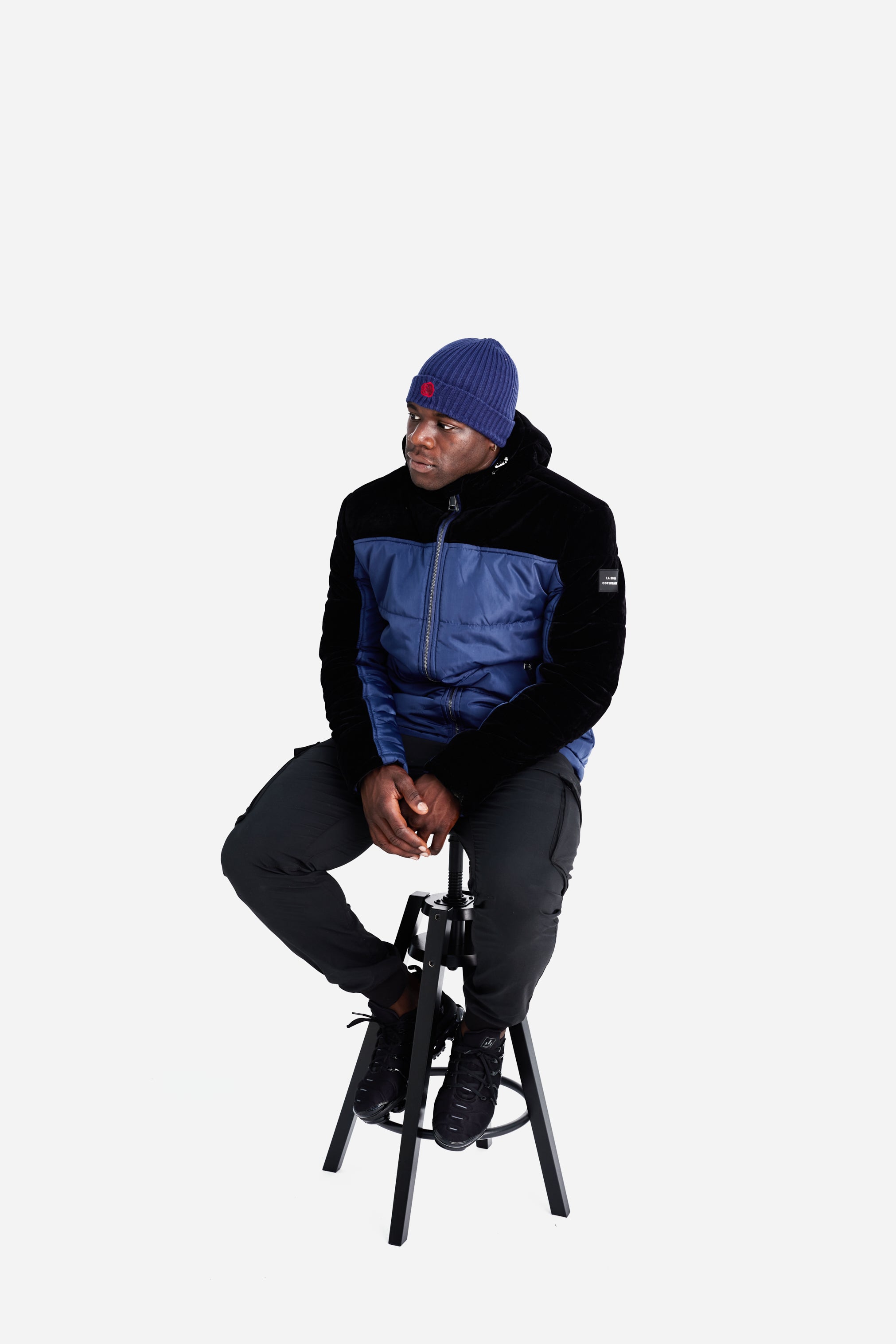 DOWN JACKET - Blue Velvet