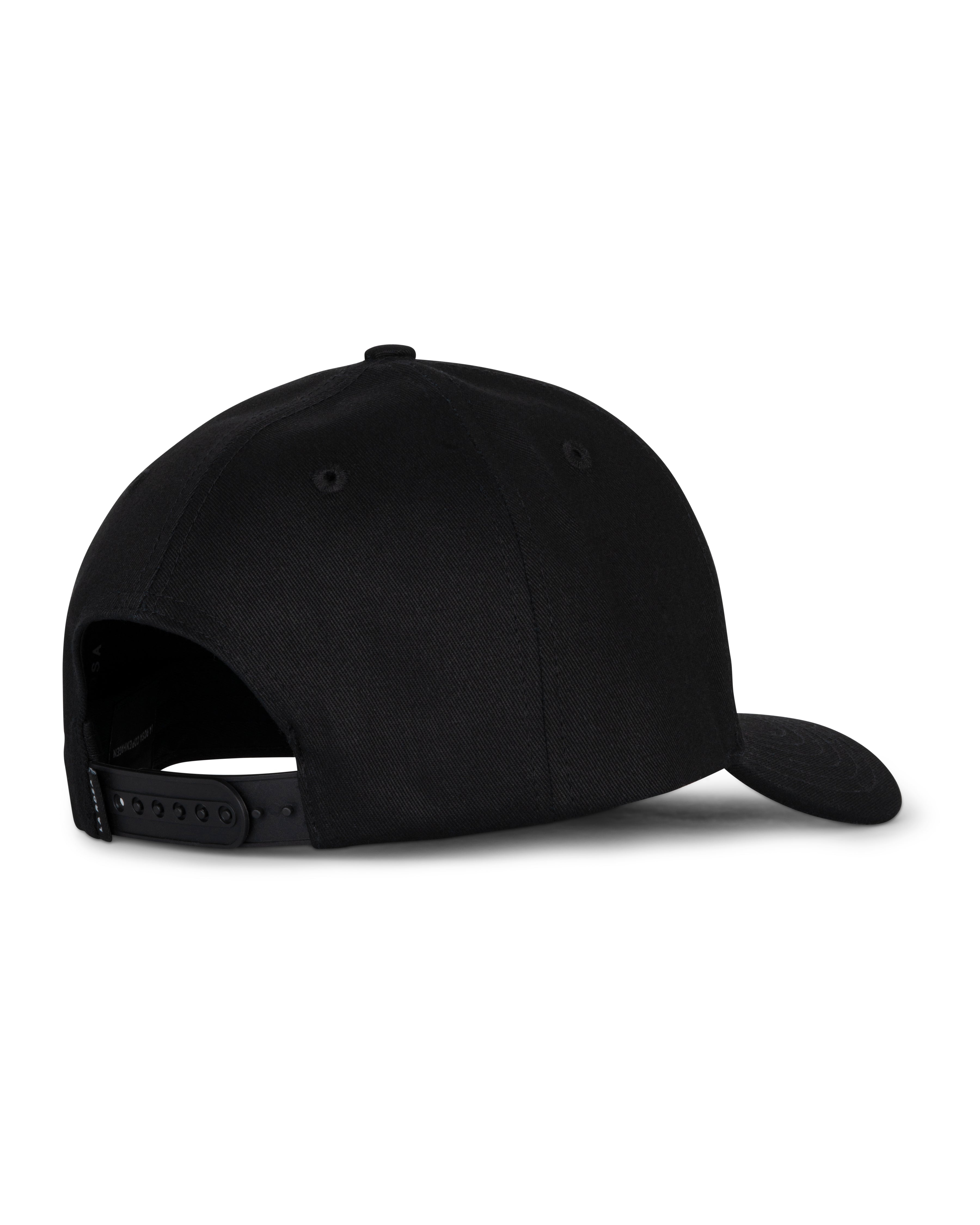 LR BASEBALL CAP - BLACK