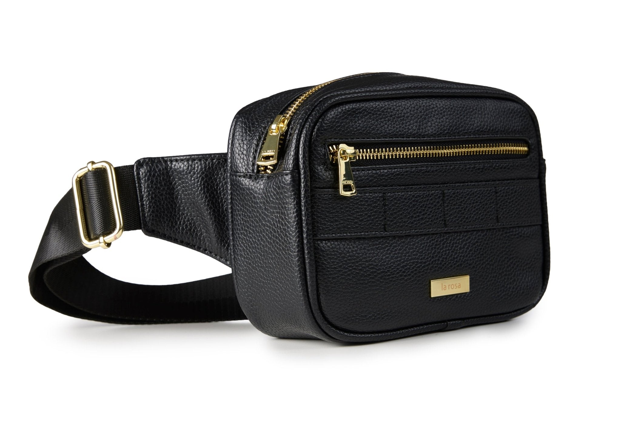 BELTBAG - NOIRELLE - BLACK - LA ROSA