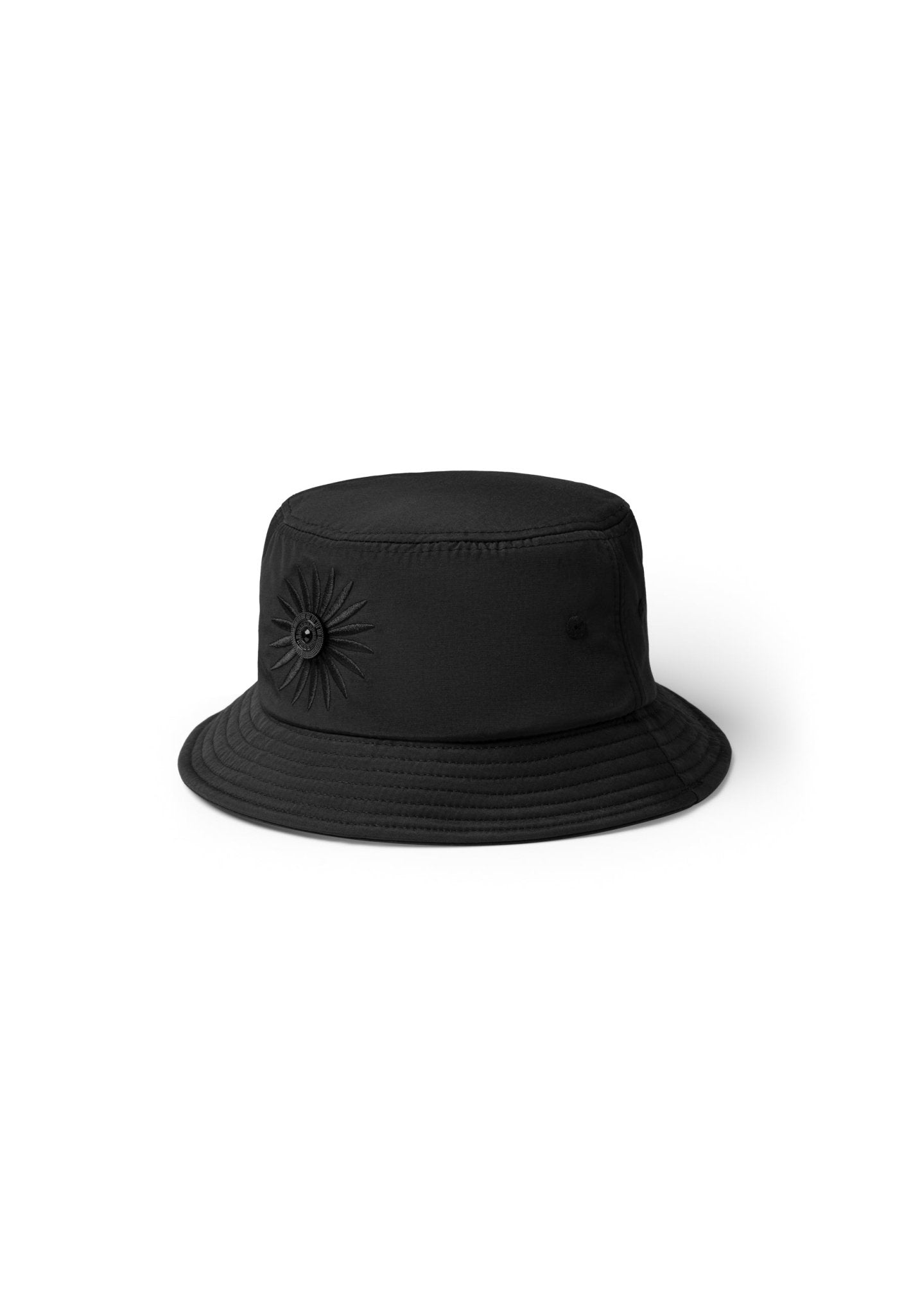 LA ROSA 'DAISY' BUCKET HAT - ALL BLACK - LA ROSA