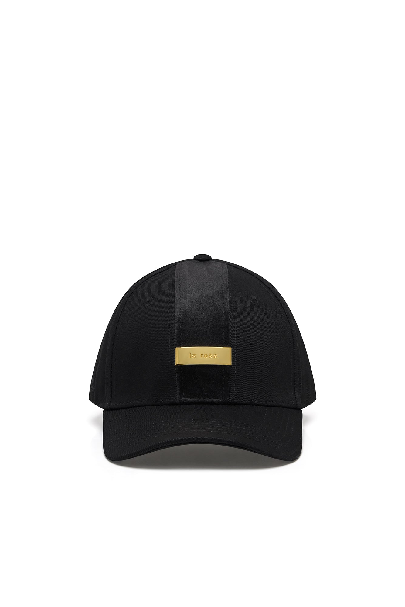 LA ROSA 'ENZO BALDINI' BASEBALL CAP - BLACK GOLD - LA ROSA