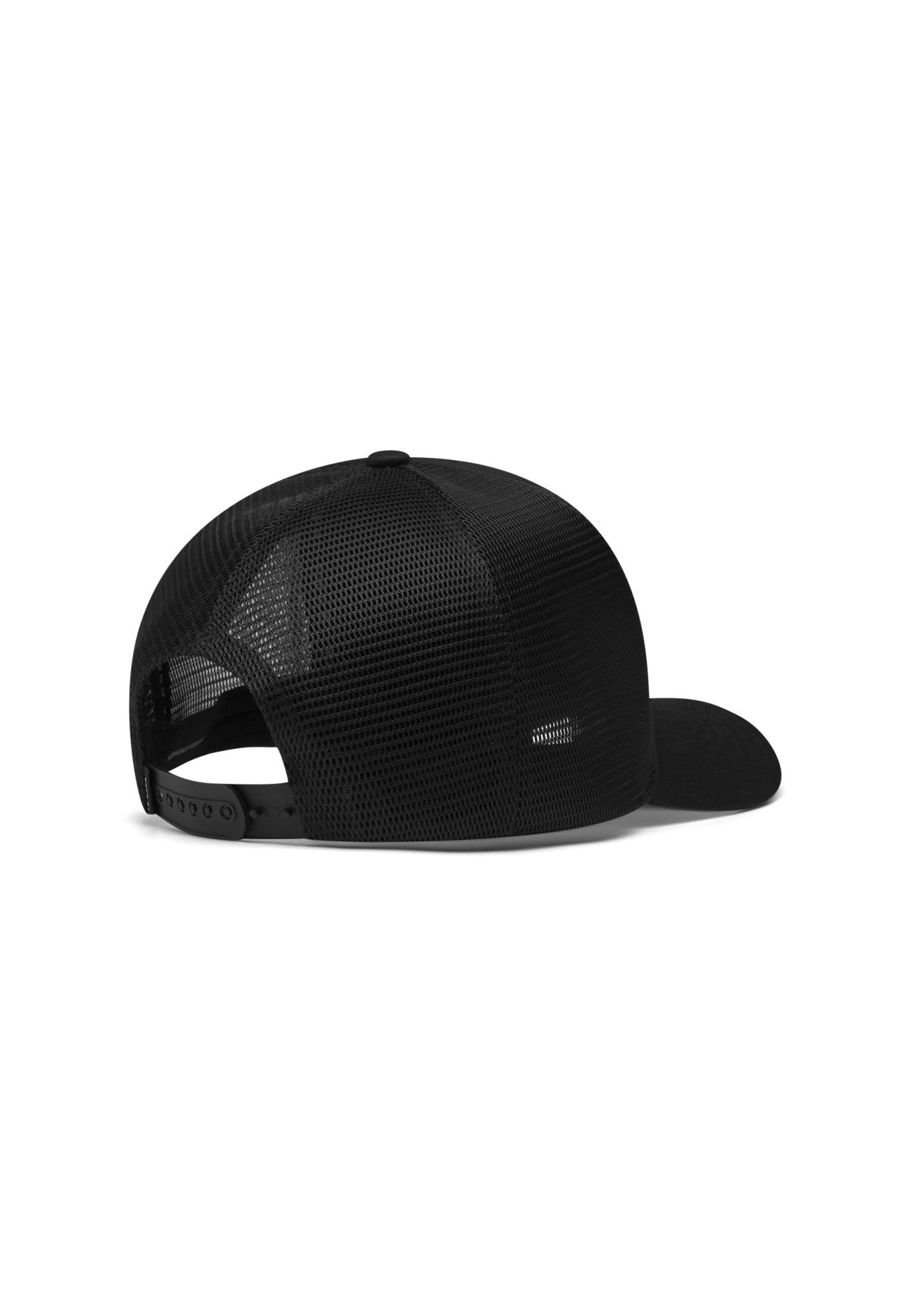 LA ROSA 'MOLINEUX' TRUCKER CAP - BLACK RED - LA ROSA