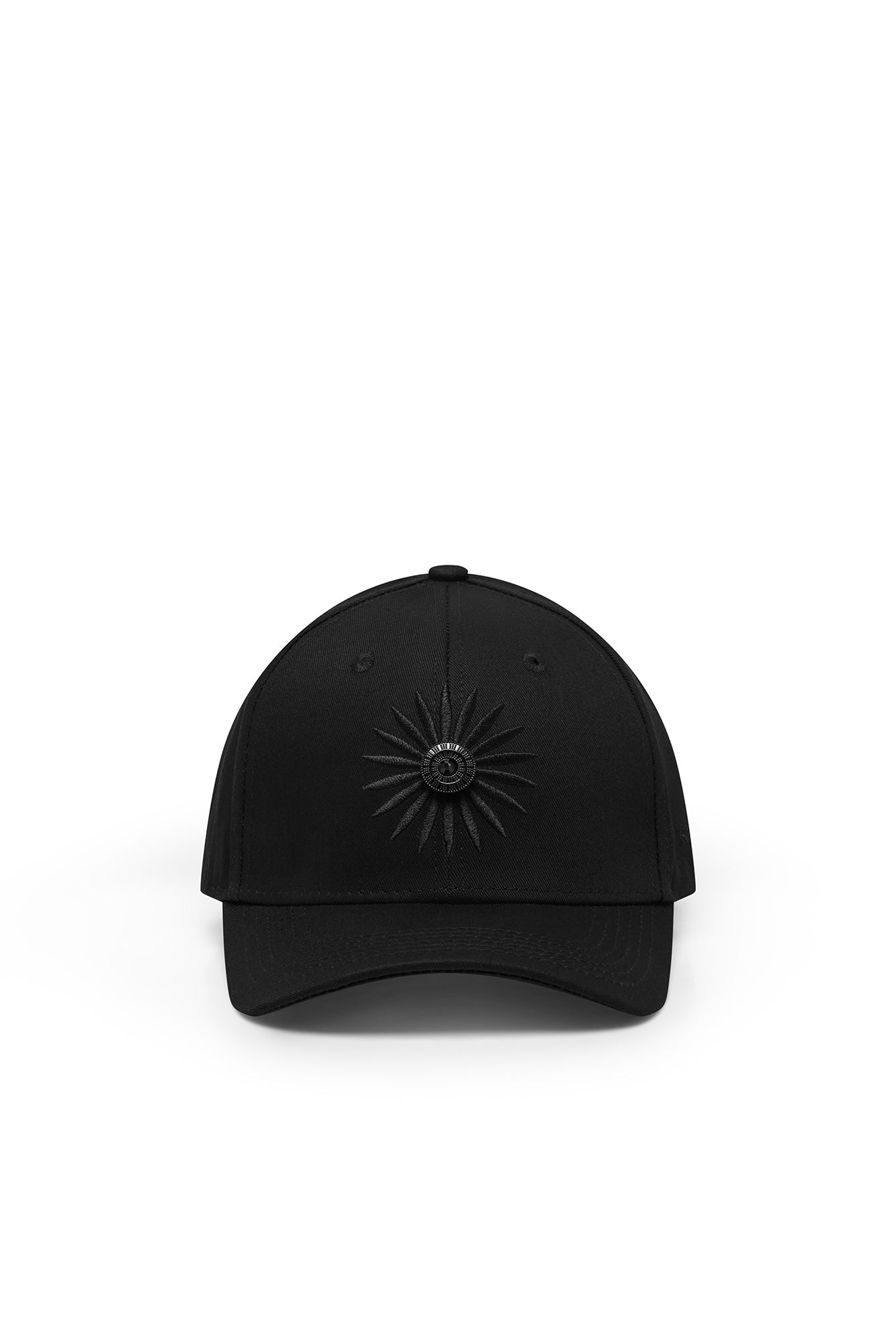 LA ROSA 'SIEMPRE LIBRÉ' BASEBALL CAP - ALL BLACK - LA ROSA