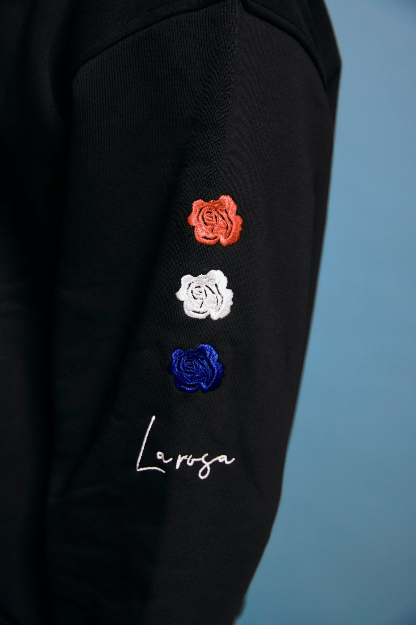 LA ROSA 'TUPAC x SNOOP' HOODIE - BLACK - LA ROSA