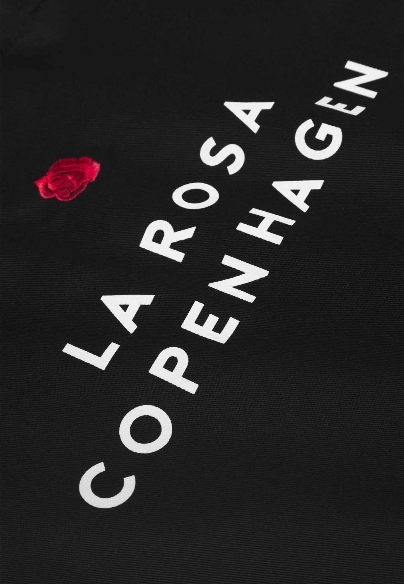 TOTE BAG - LA ROSA BLACK - LA ROSA