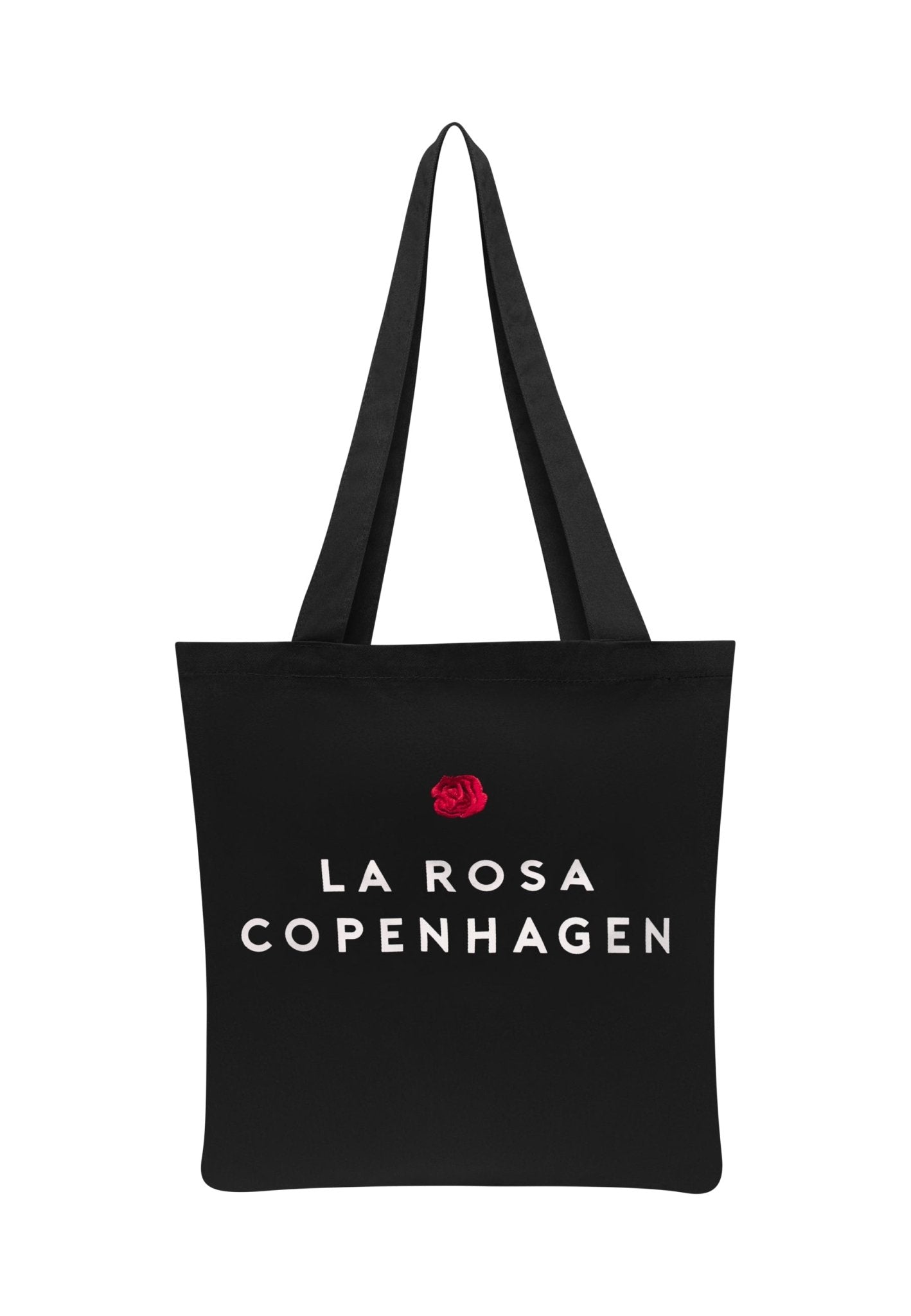 TOTE BAG - LA ROSA BLACK - LA ROSA