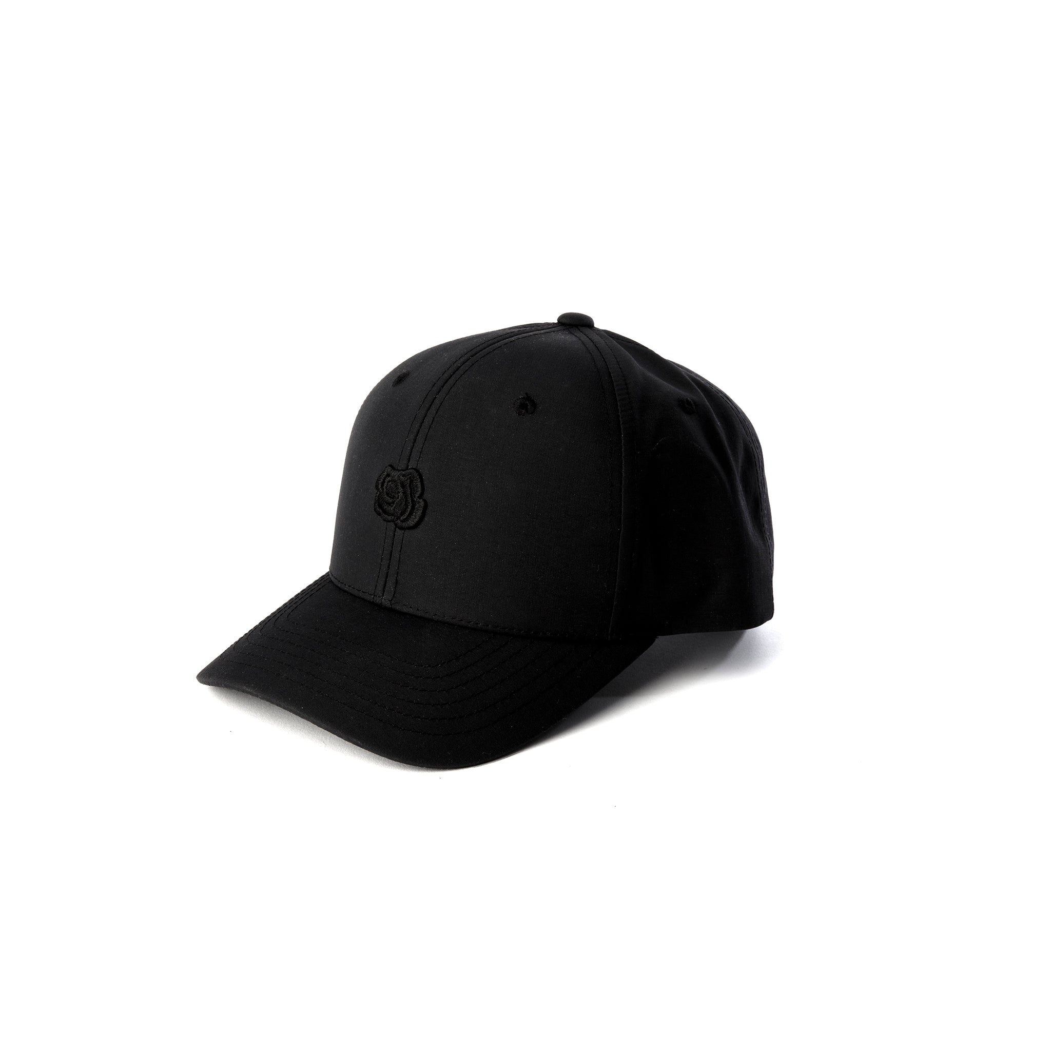 ALL BLACK ROSE CAP - LA ROSA COPENHAGEN