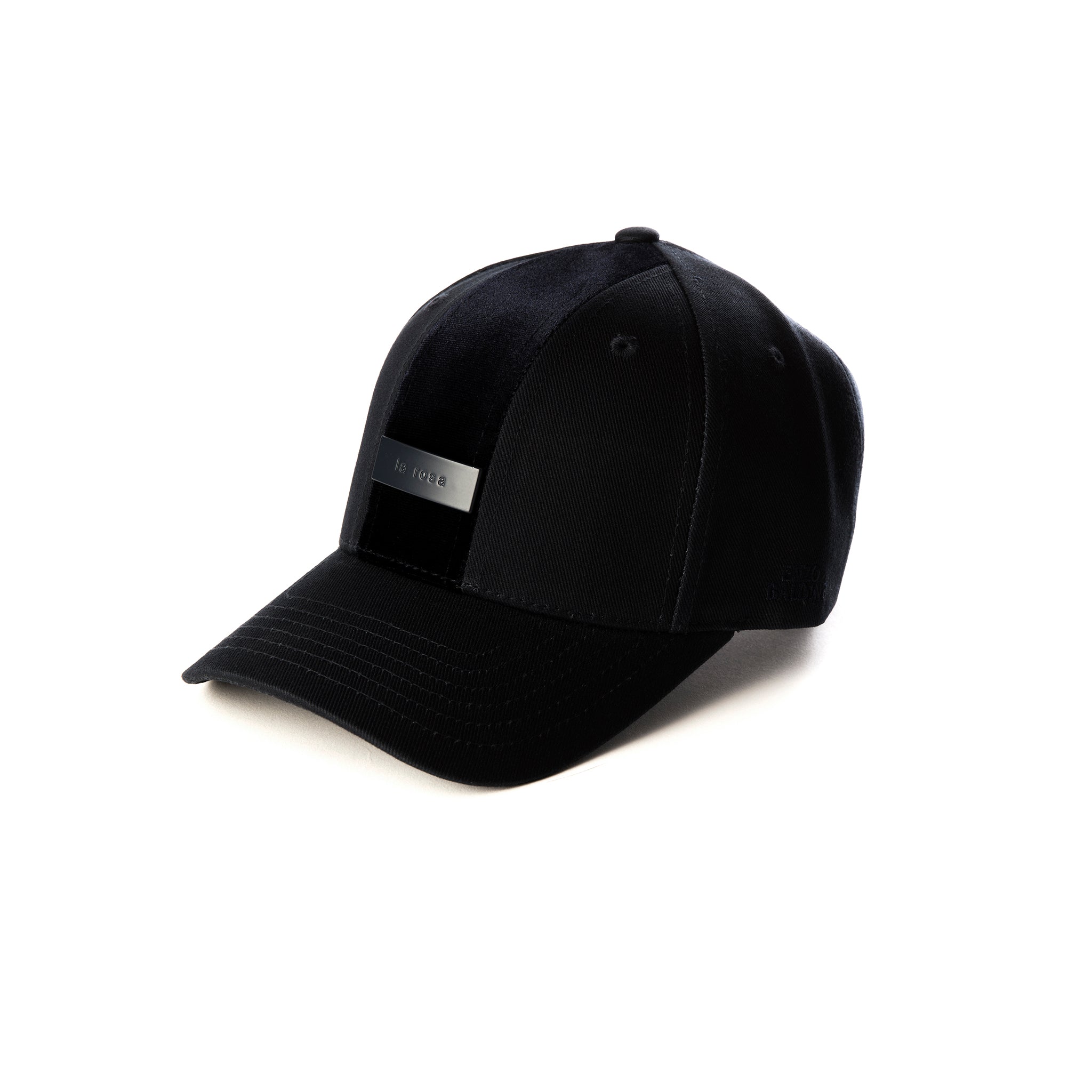 ENZO BALDINI ALL BLACK BASEBALL CAP - LA ROSA COPENHAGEN