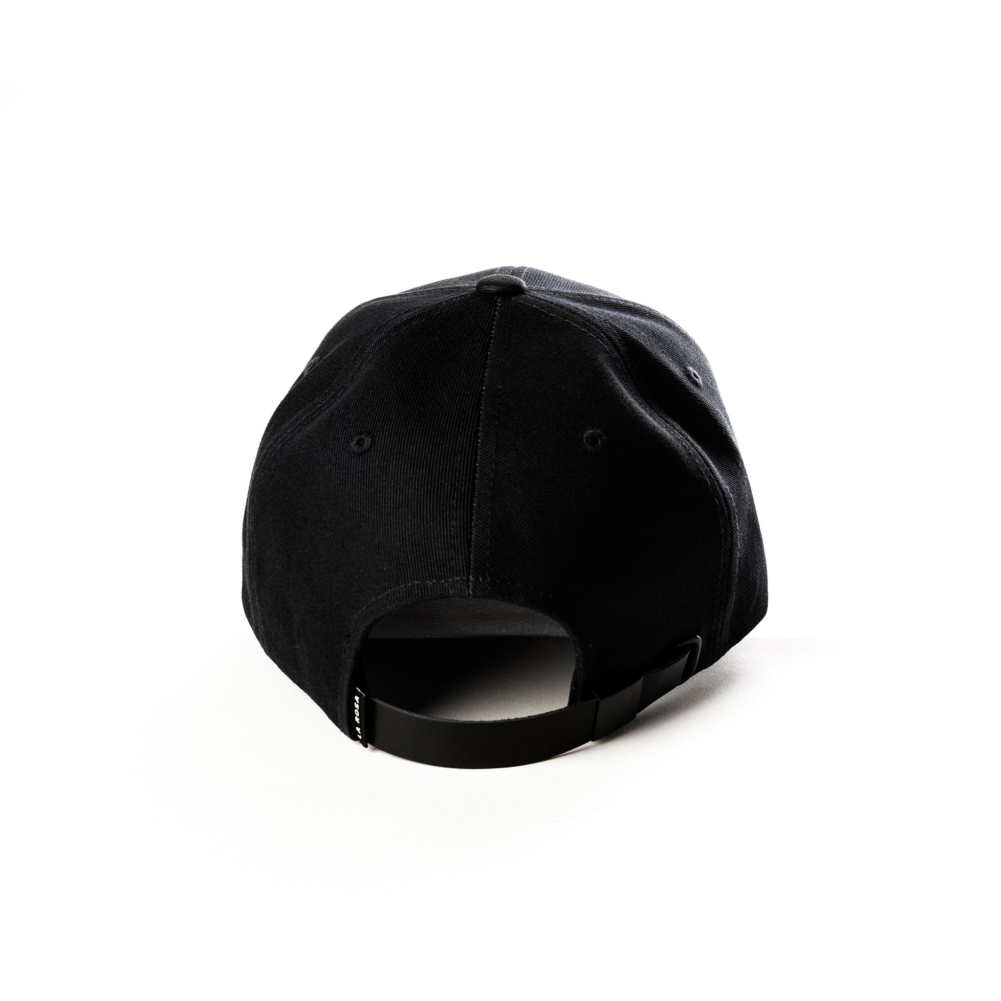 ENZO BALDINI ALL BLACK BASEBALL CAP - LA ROSA COPENHAGEN