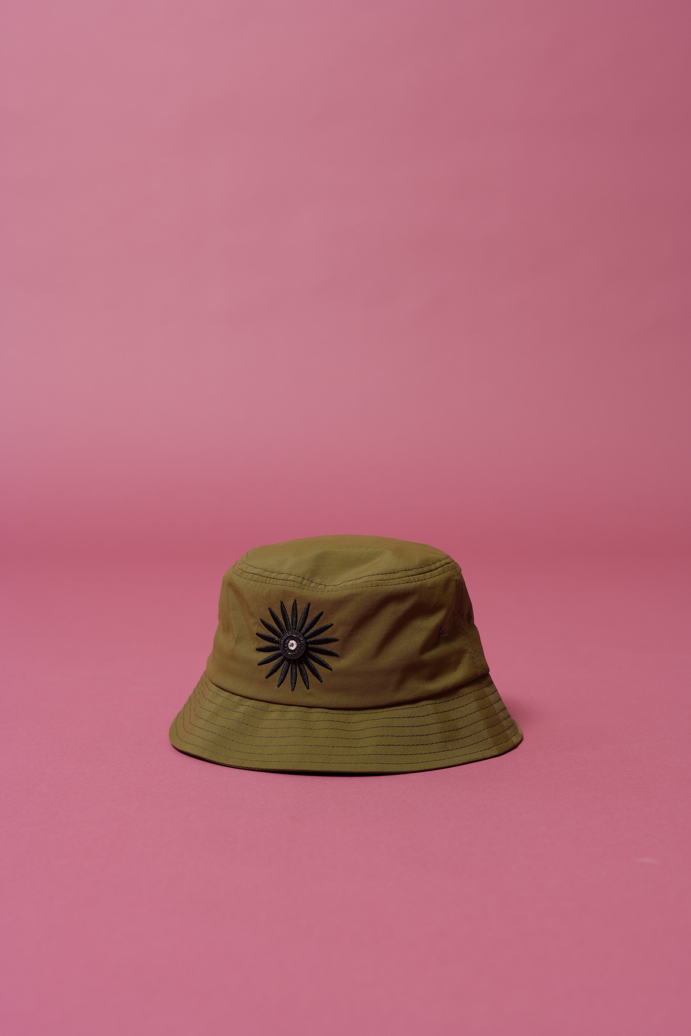 Bucket Hat - Army Daisy