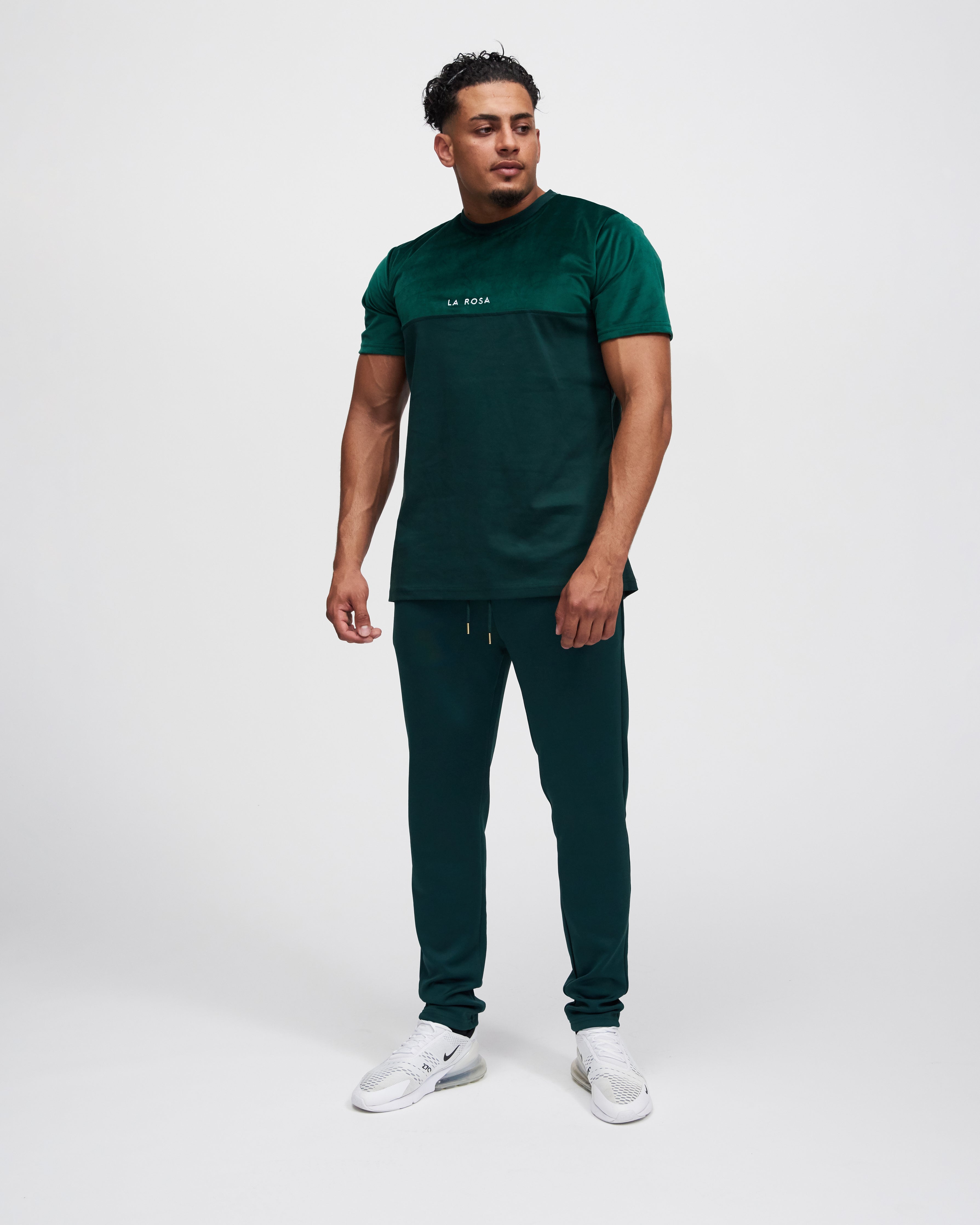 LA ROSA 'ROLEY GREEN VELVET' TEE - LA ROSA COPENHAGEN