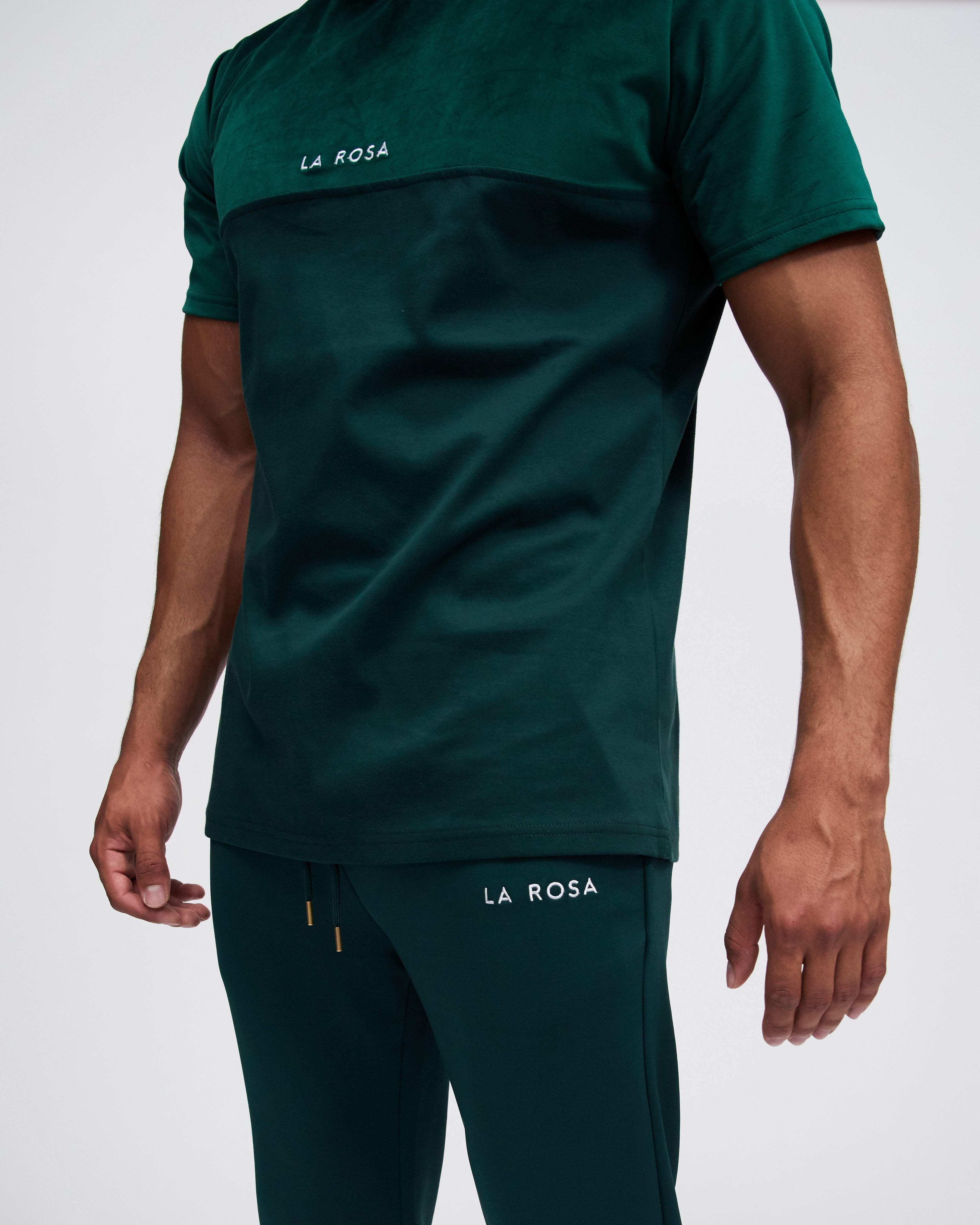 LA ROSA 'ROLEY GREEN VELVET' TEE - LA ROSA COPENHAGEN