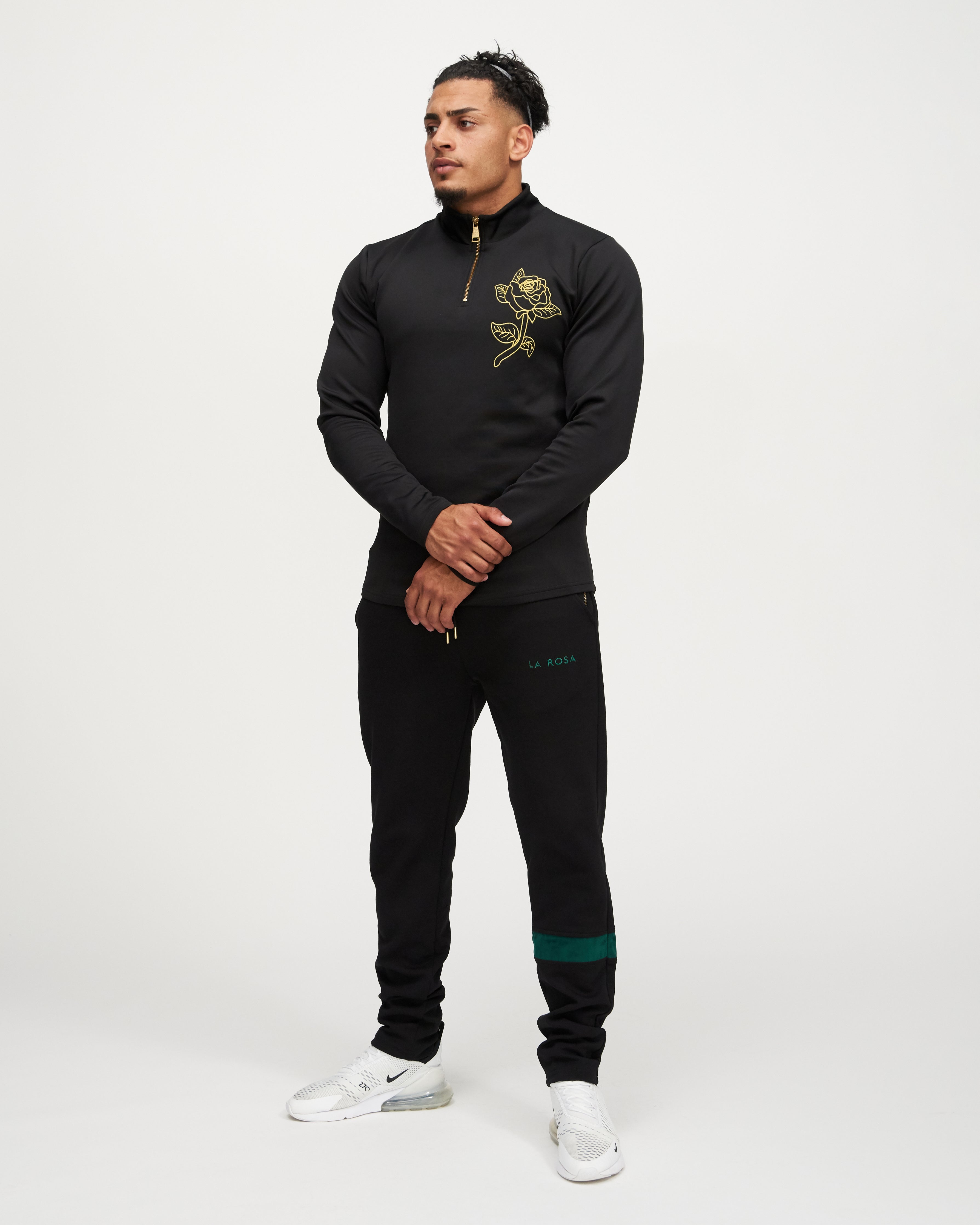 LA ROSA 'BLACK ROLEY ROSE' CREWNECK - LA ROSA COPENHAGEN