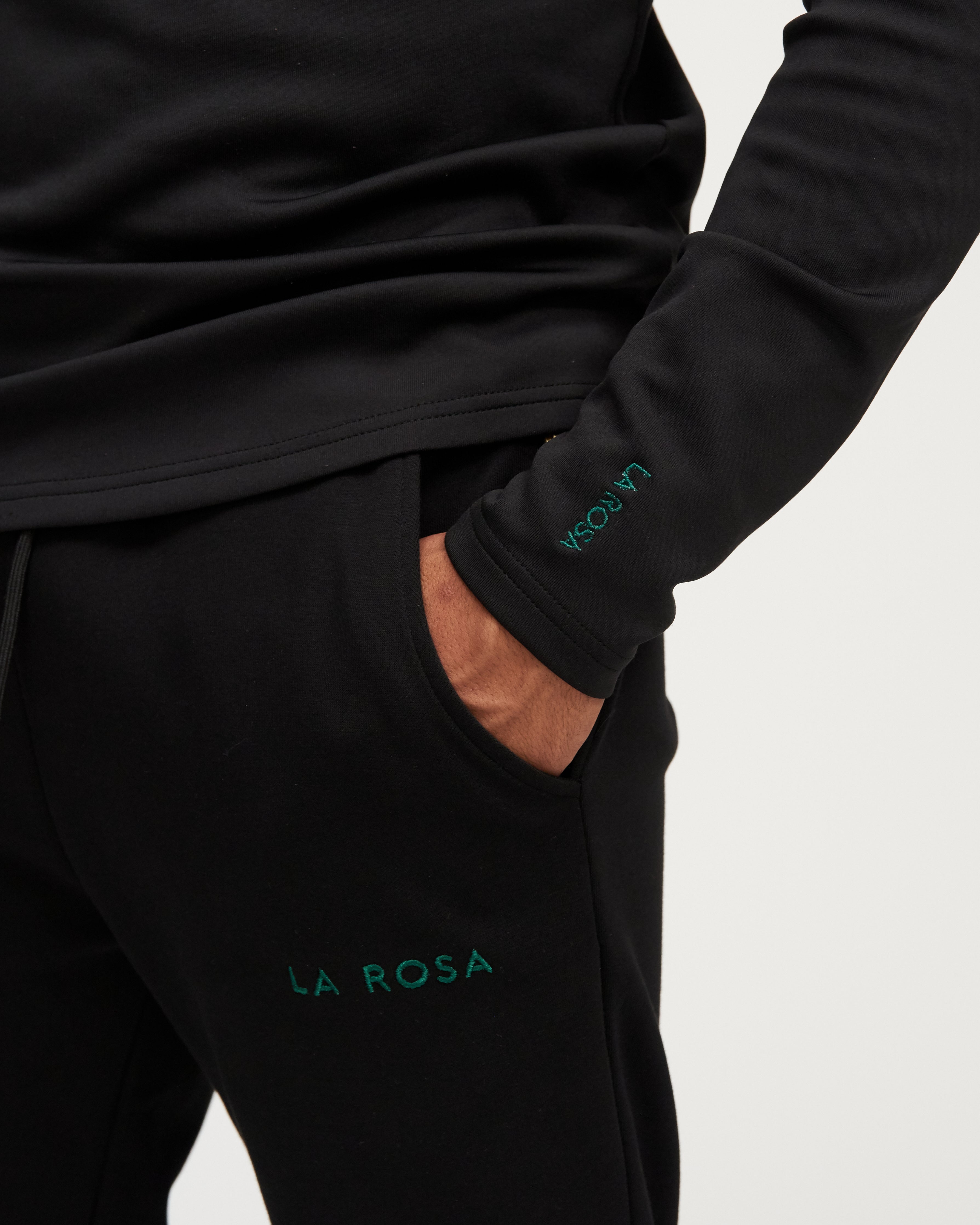 LA ROSA 'BLACK ROLEY ROSE' CREWNECK - LA ROSA COPENHAGEN