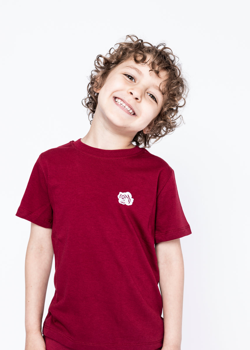 TRACKSUIT 'KIDS SUMMERSUIT' - BURGUNDY