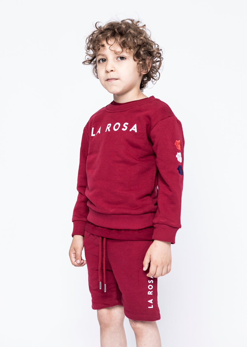 TRACKSUIT 'KIDS SUMMERSUIT' - BURGUNDY