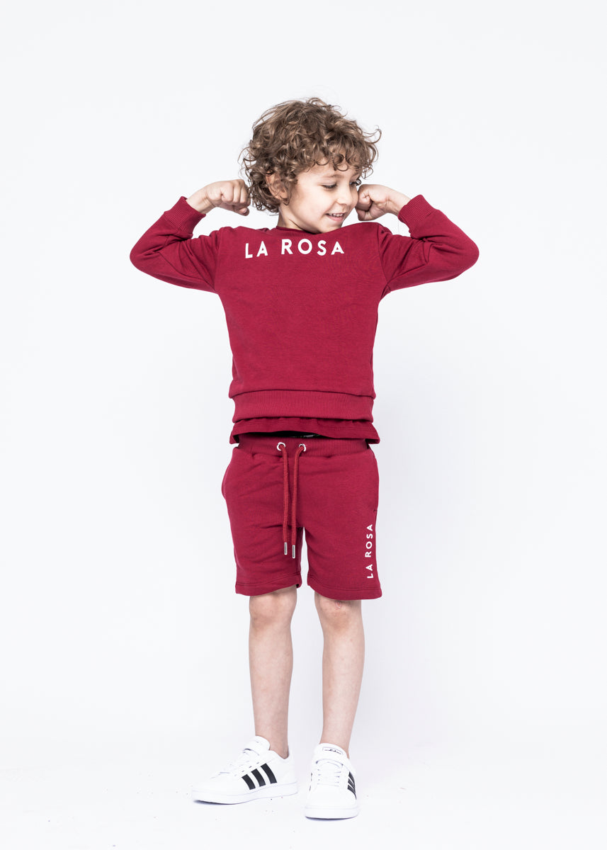 TRACKSUIT 'KIDS SUMMERSUIT' - BURGUNDY