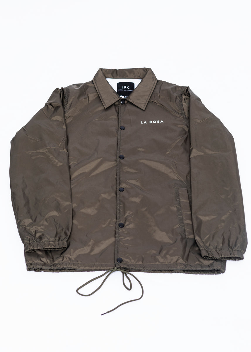COACH JACKET - Green 'RIDE OR DIE'