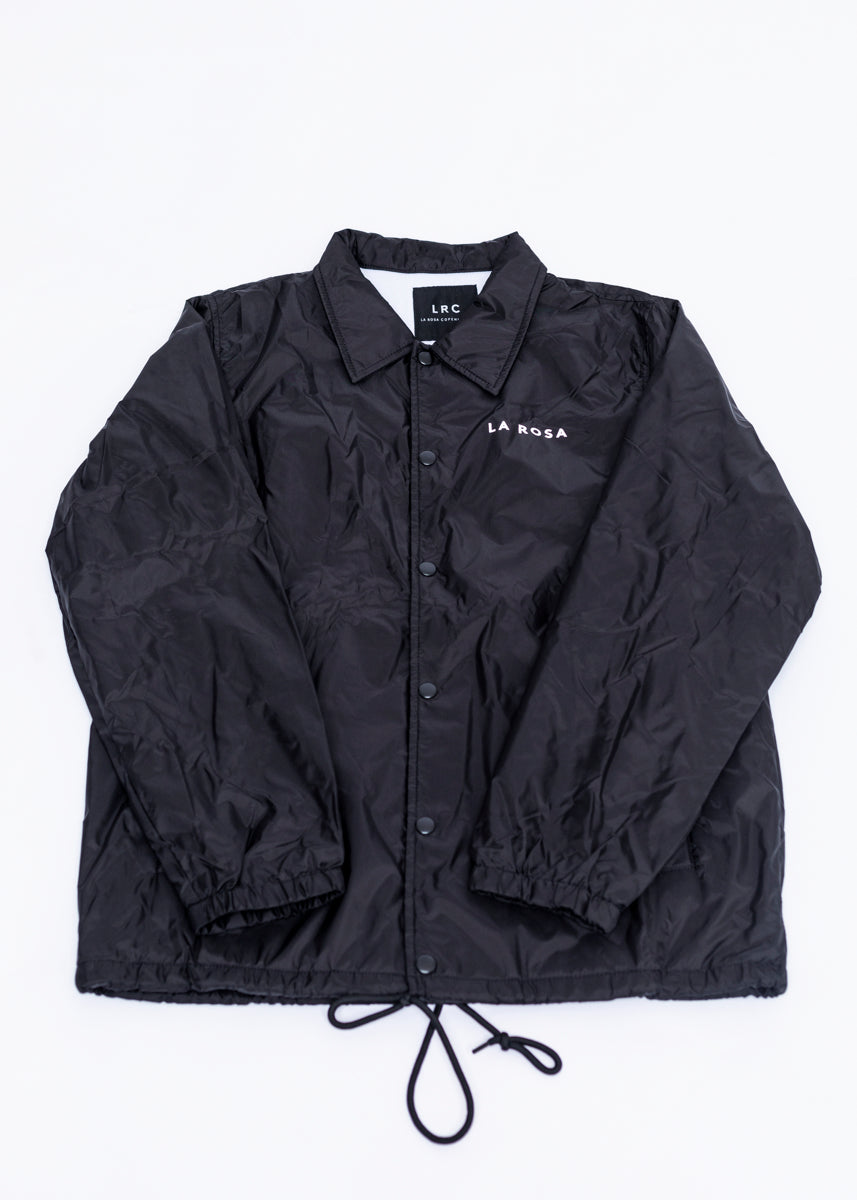 COACH JACKET - Black 'RIDE OR DIE'