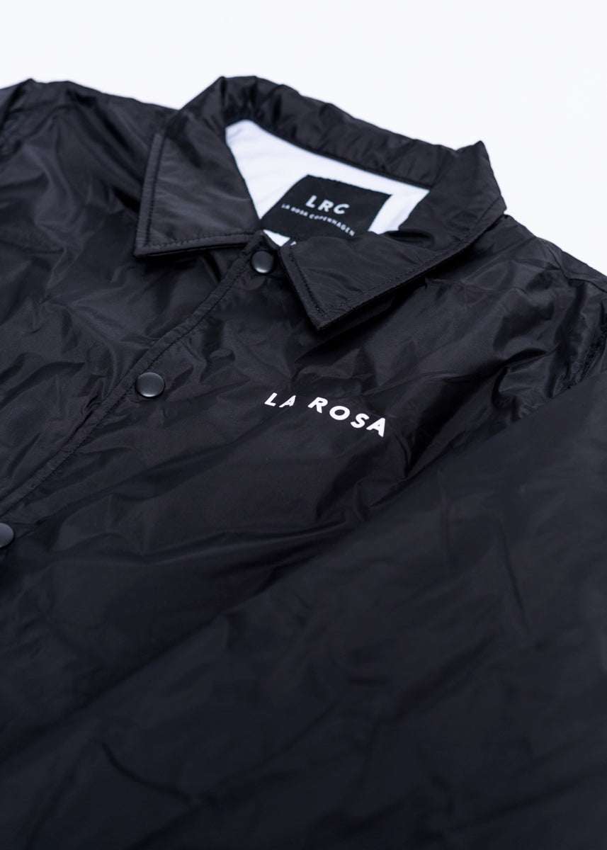 COACH JACKET - Black 'RIDE OR DIE'