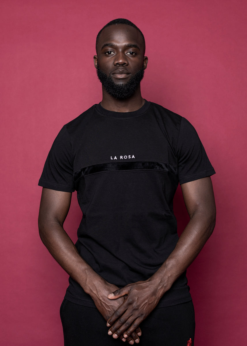 TEE 'BLACK VELVET MID CUT' - SORT