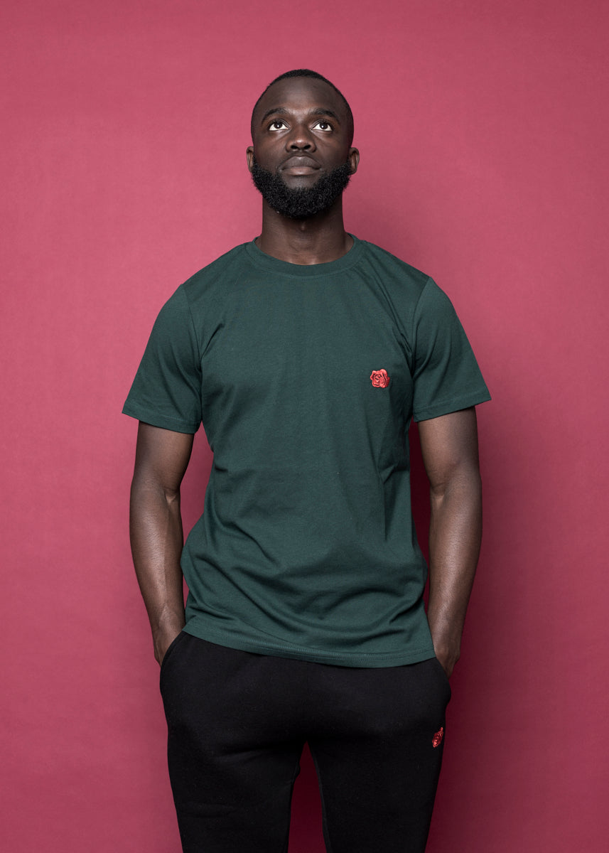 TEE 'ORIGINAL ROSE' - GRØN
