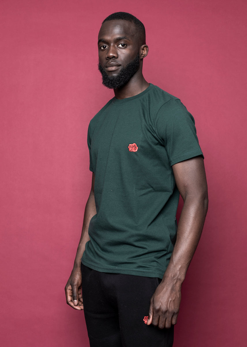 TEE 'ORIGINAL ROSE' - GRØN