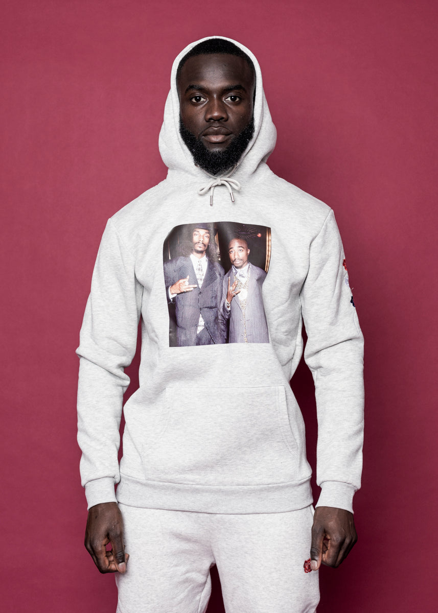 HOODIE - (Tupac/Snoop) Grey