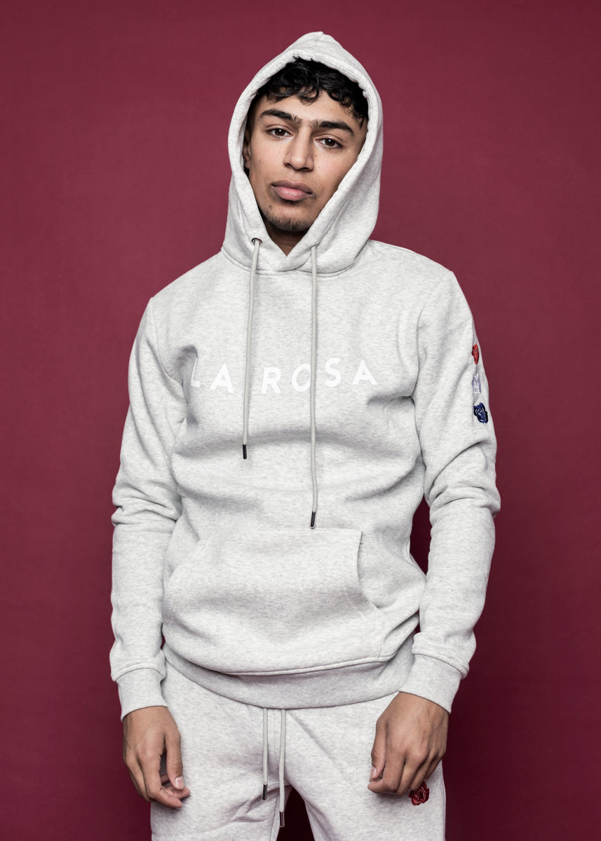 TRACKSUIT 'LOGO TRIPLE ROSE' - GRÅ