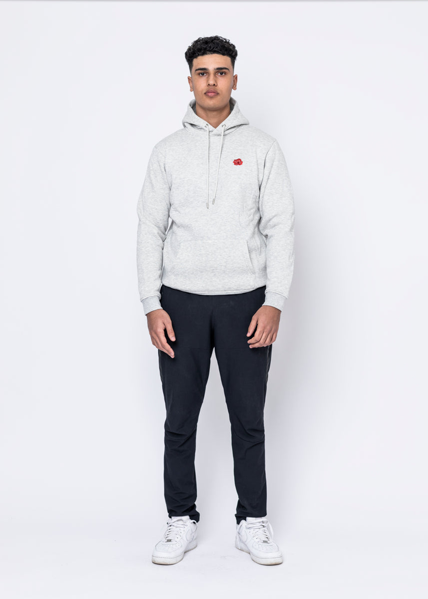 HOODIE - ROSE GREY