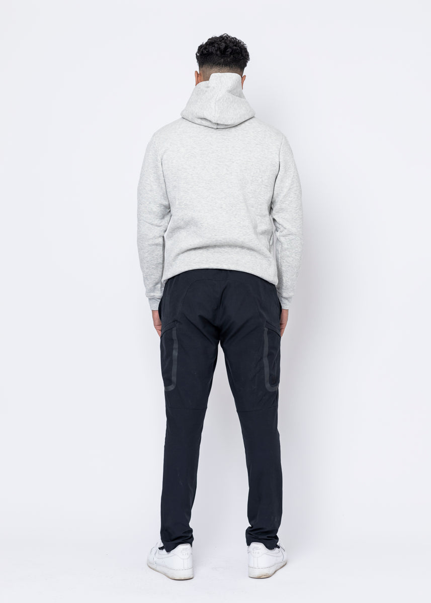 HOODIE - TRIPLE ROSE GRÅ