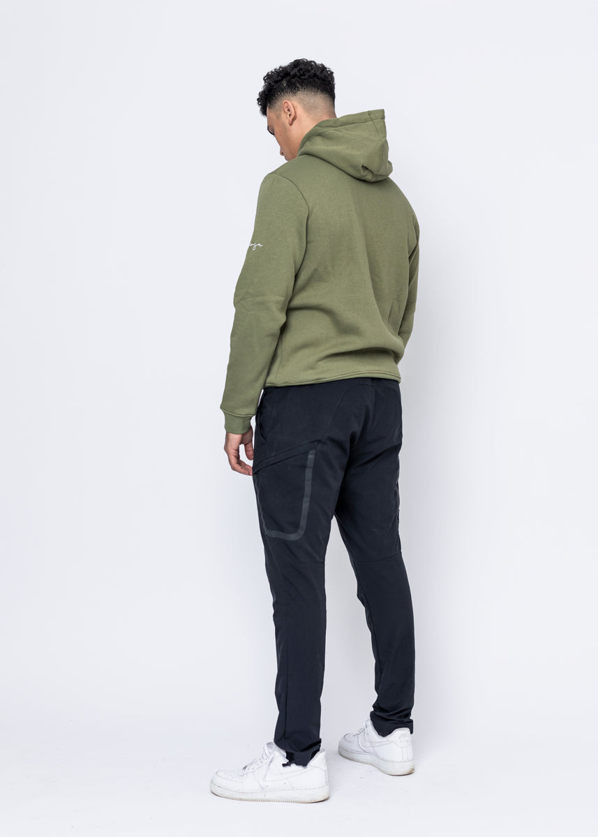 HOODIE - ROSE ARMY GREEN