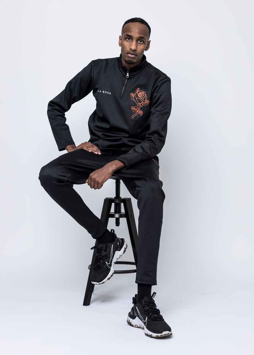 TRACKSUIT 'FINE SUIT BIG ROSE' - ORANGE