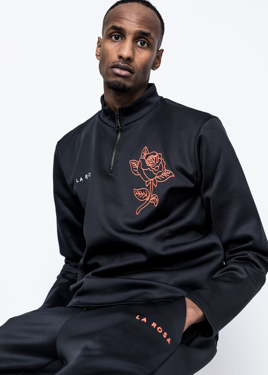 TRACKSUIT 'FINE SUIT BIG ROSE' - ORANGE