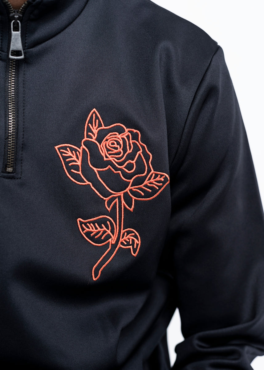 TRACKSUIT 'FINE SUIT BIG ROSE' - ORANGE