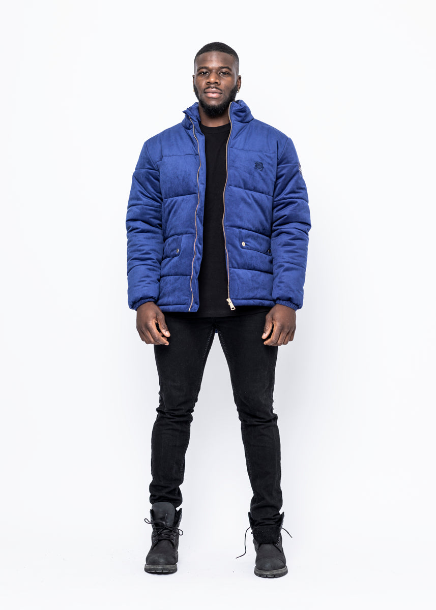 CORDUROY JACKET - BLUE