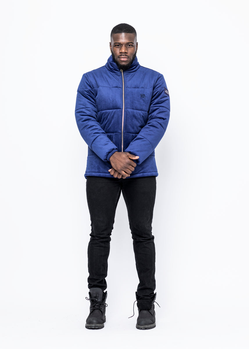 CORDUROY JACKET - BLUE