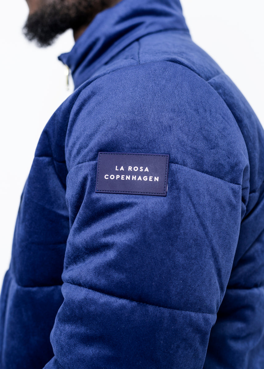 CORDUROY JAKKE - BLÅ