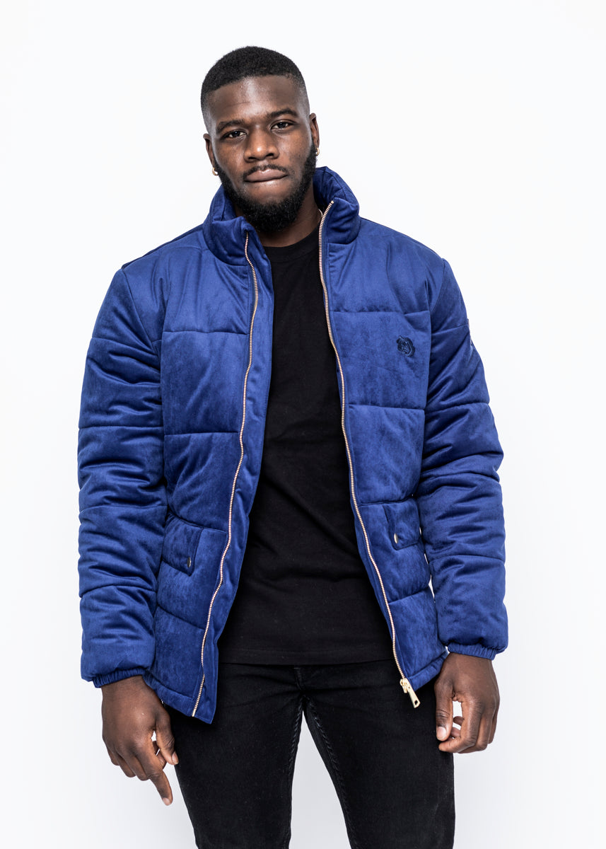 CORDUROY JACKET - BLUE