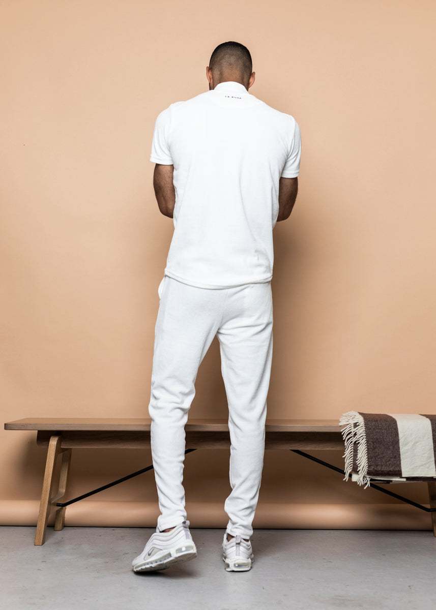 TRACKSUIT 'VELVET BIG ROSE TRACKSUIT' - HVID