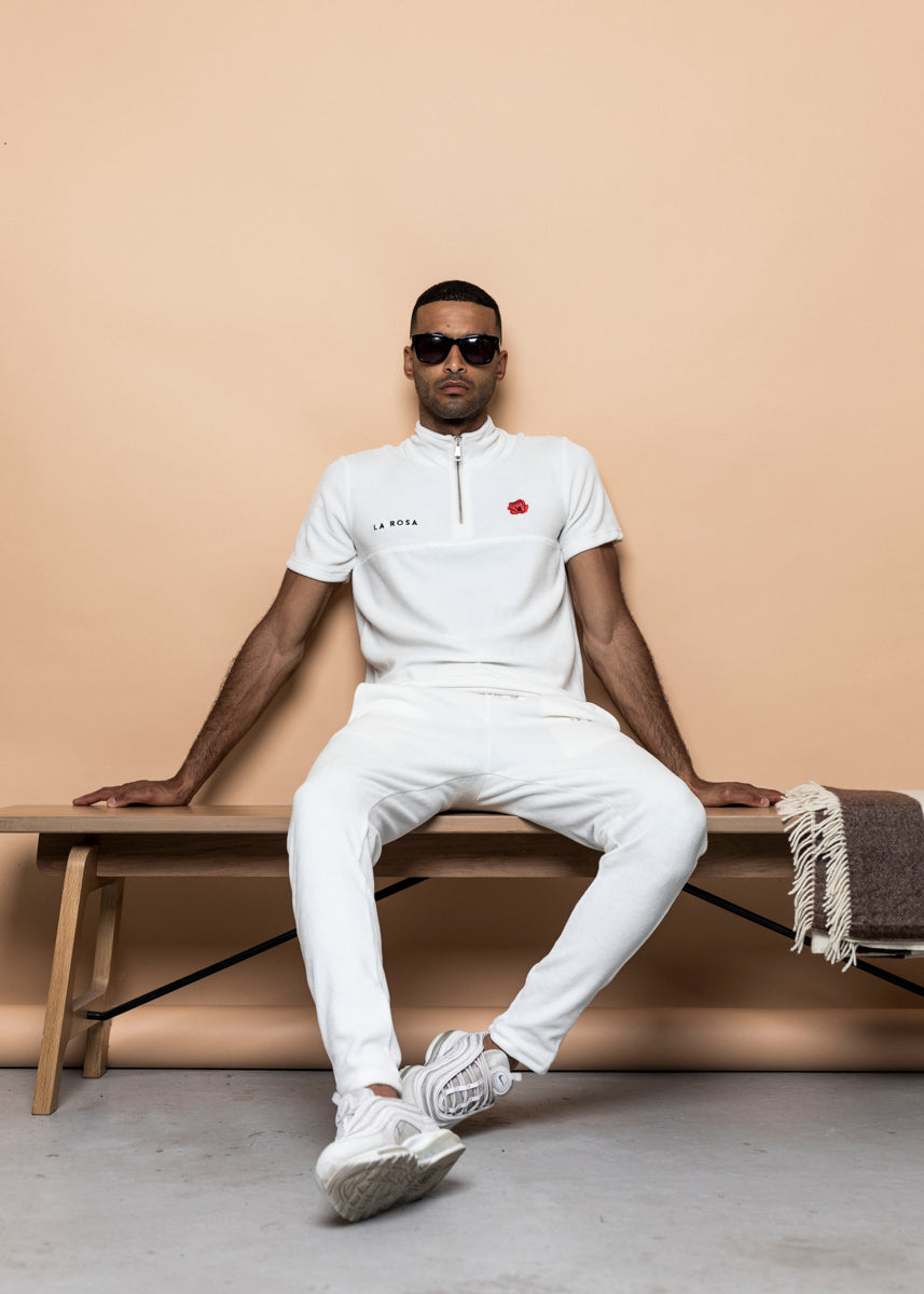 TRACKSUIT 'VELVET RED ROSE TRACKSUIT' - HVID