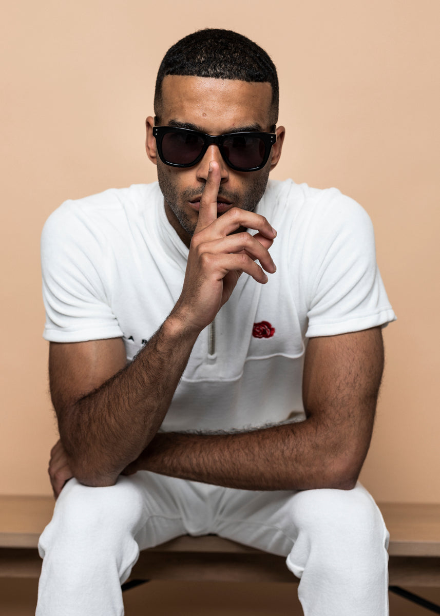 TRACKSUIT 'VELVET RED ROSE TRACKSUIT' - HVID
