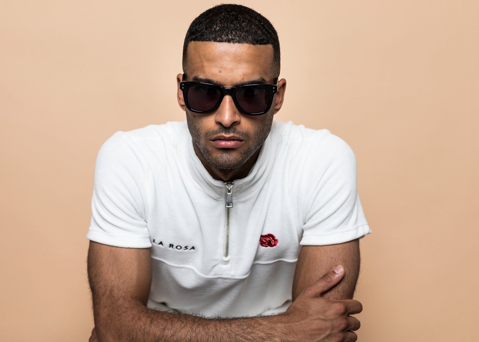 TRACKSUIT 'VELVET RED ROSE TRACKSUIT' - HVID