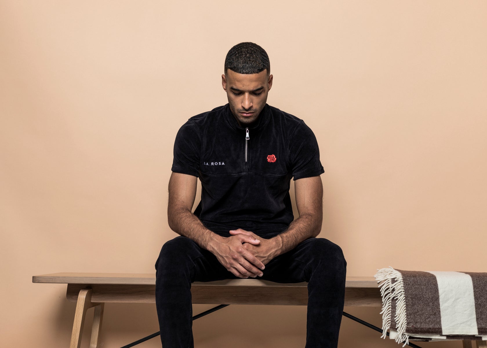 TRACKSUIT 'VELVET RED ROSE TRACKSUIT' - SORT