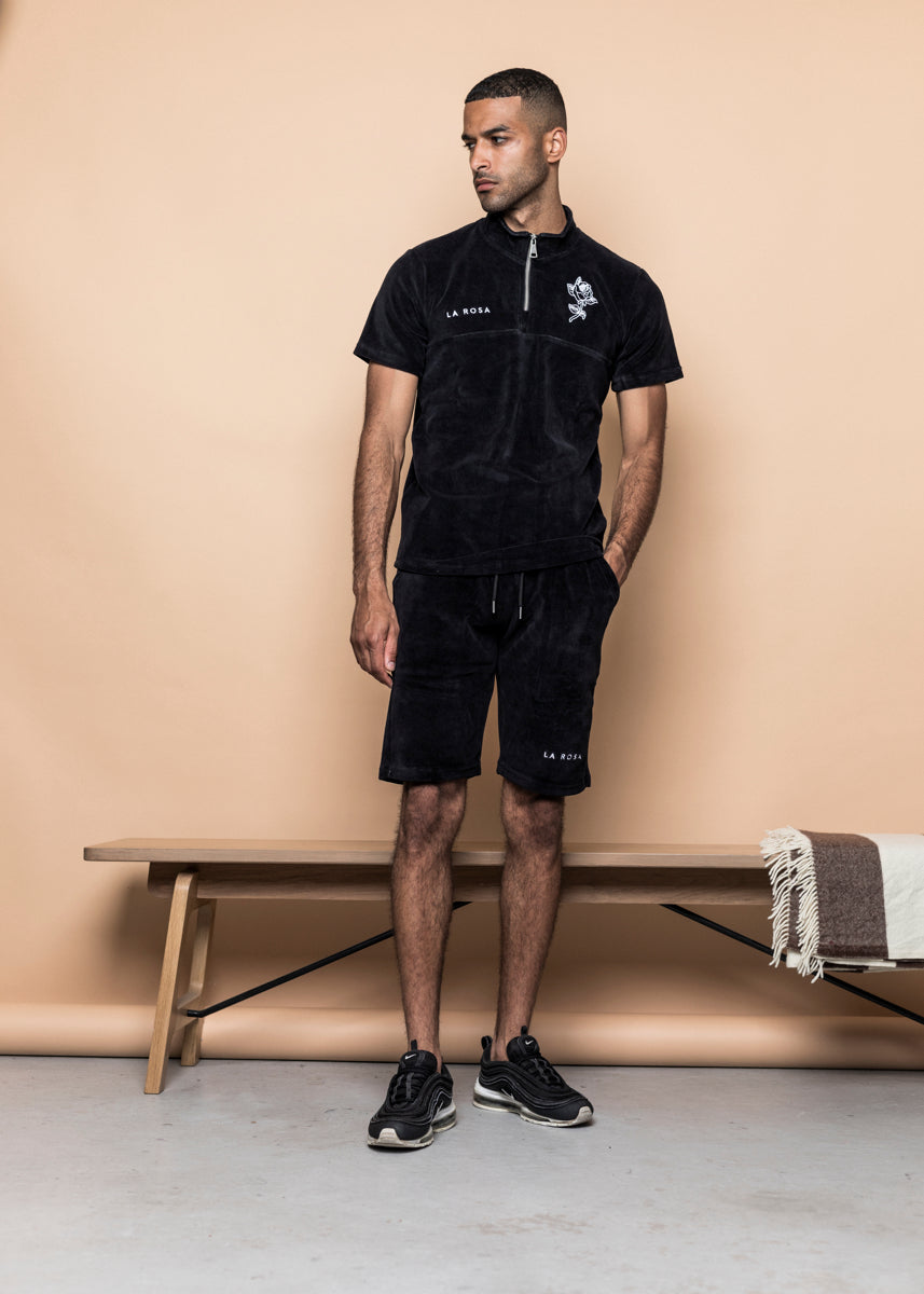 TRACKSUIT 'VELVET BIG ROSE SUMMER SUIT' - SORT