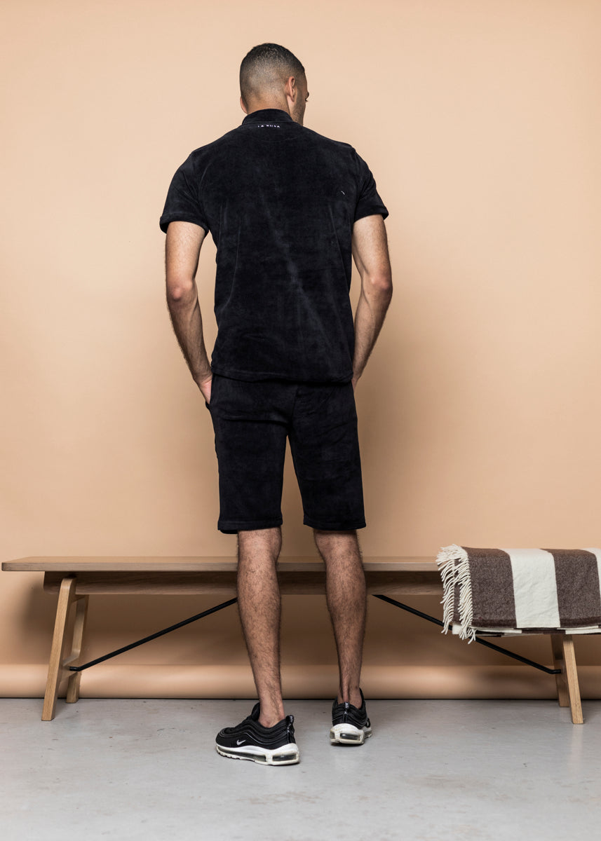 TRACKSUIT 'FLØLLE RØD ROSE SOMMER SUIT' - SORT