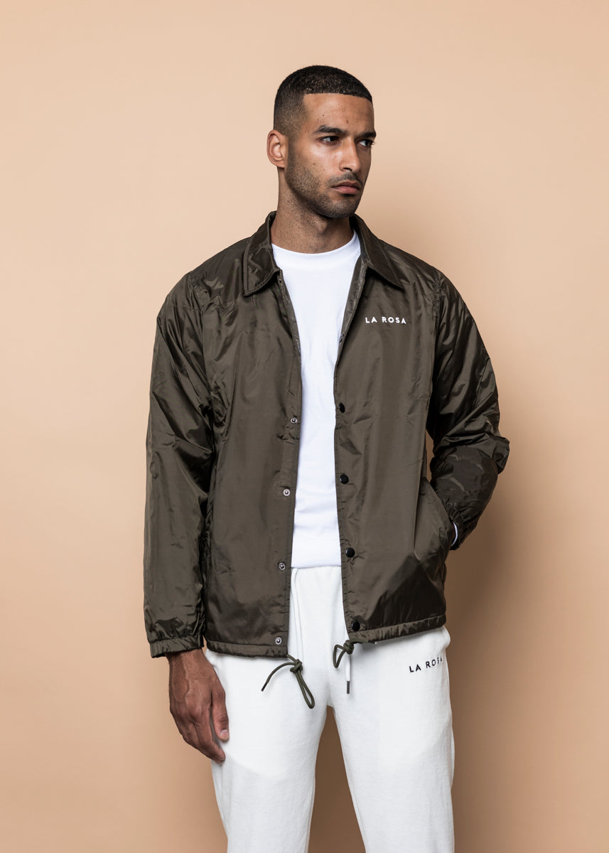 COACH JACKET - Green 'RIDE OR DIE'